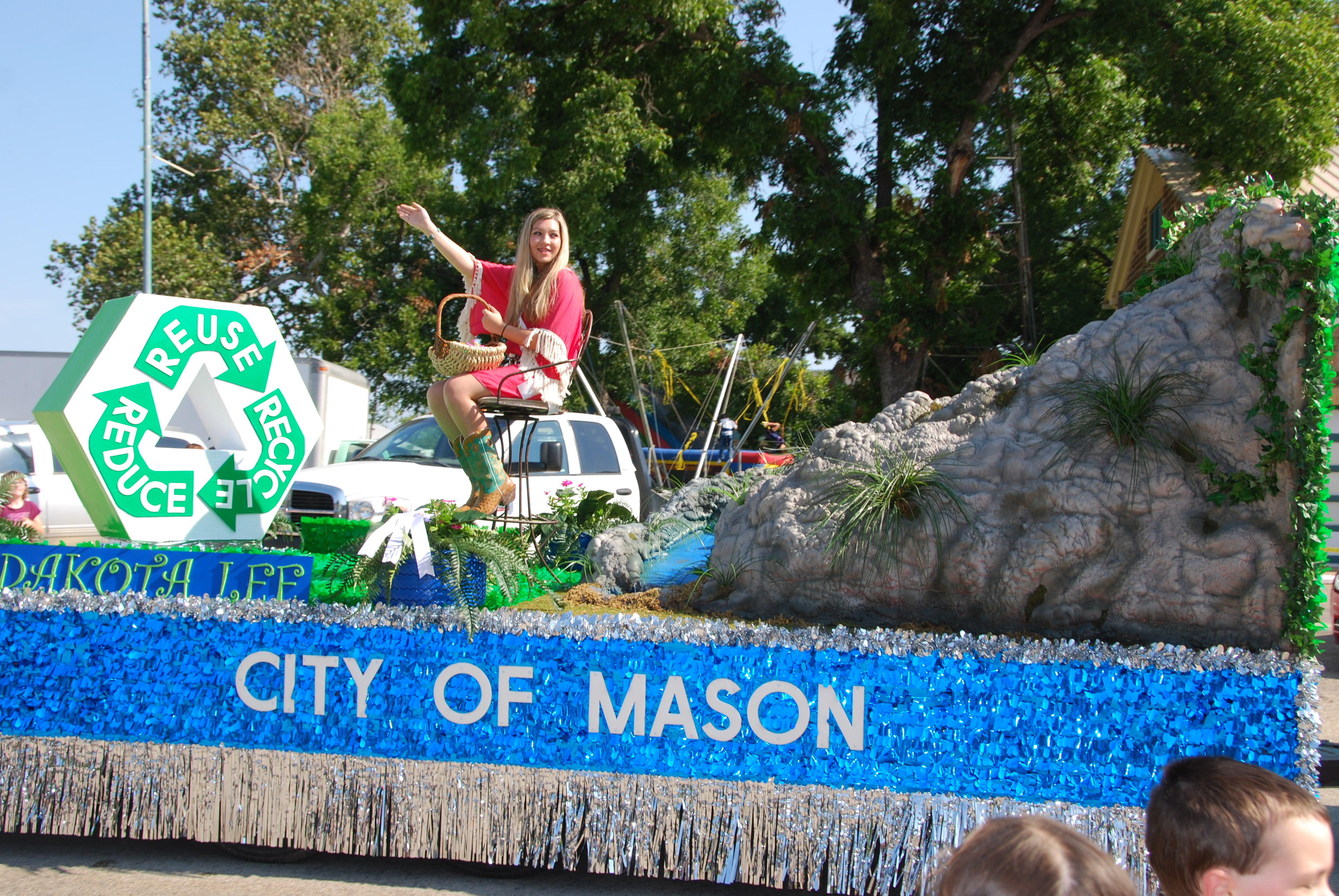 2012 Mason Roundup Parade Float
